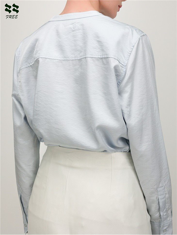 blouse with yoke