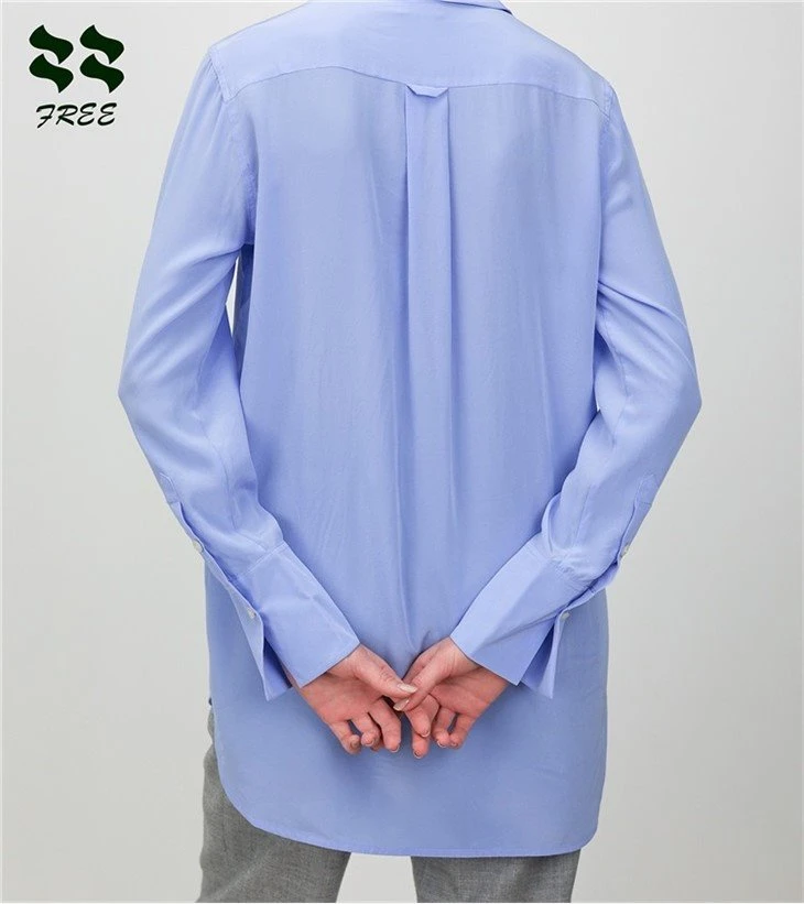 round hem blouse